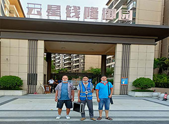 云星钱隆科御园-指南针验房吴工查验